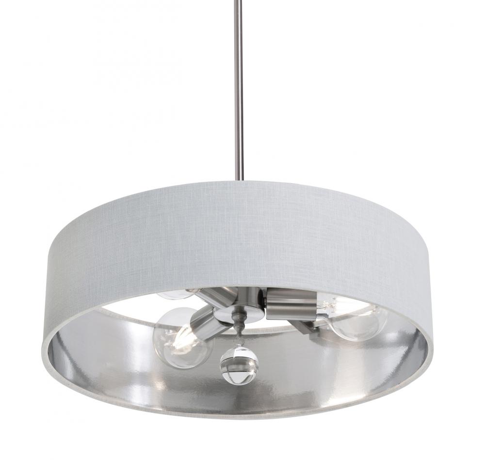 Celine Pendant 18&#39;&#39; Medium Base SN - WHSL shade