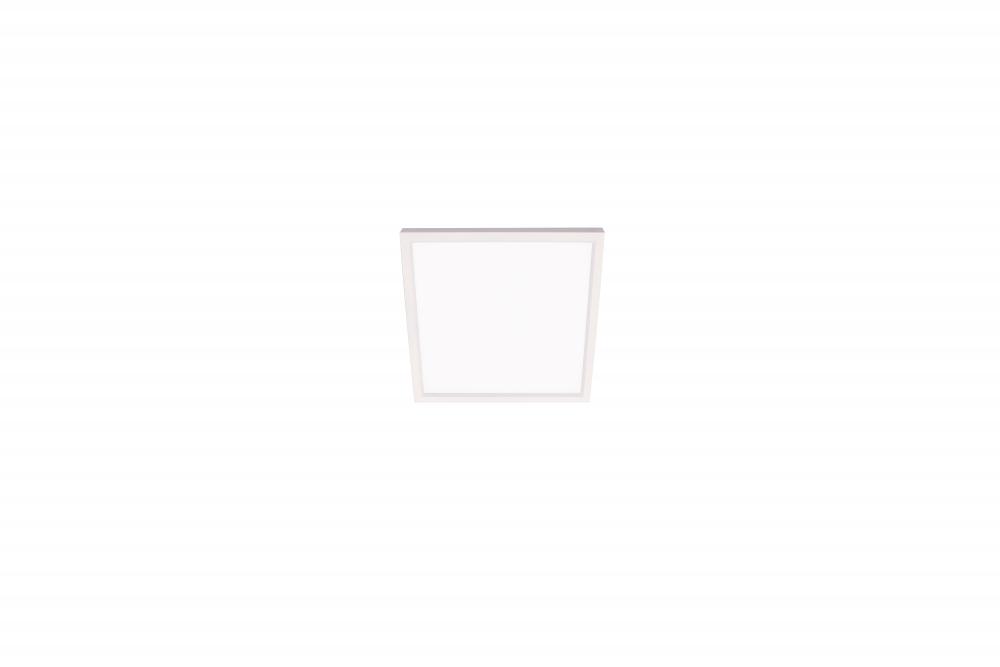 Edge Square 6&#39;&#39; Flush Mount Led 120V,5 CCT,WH