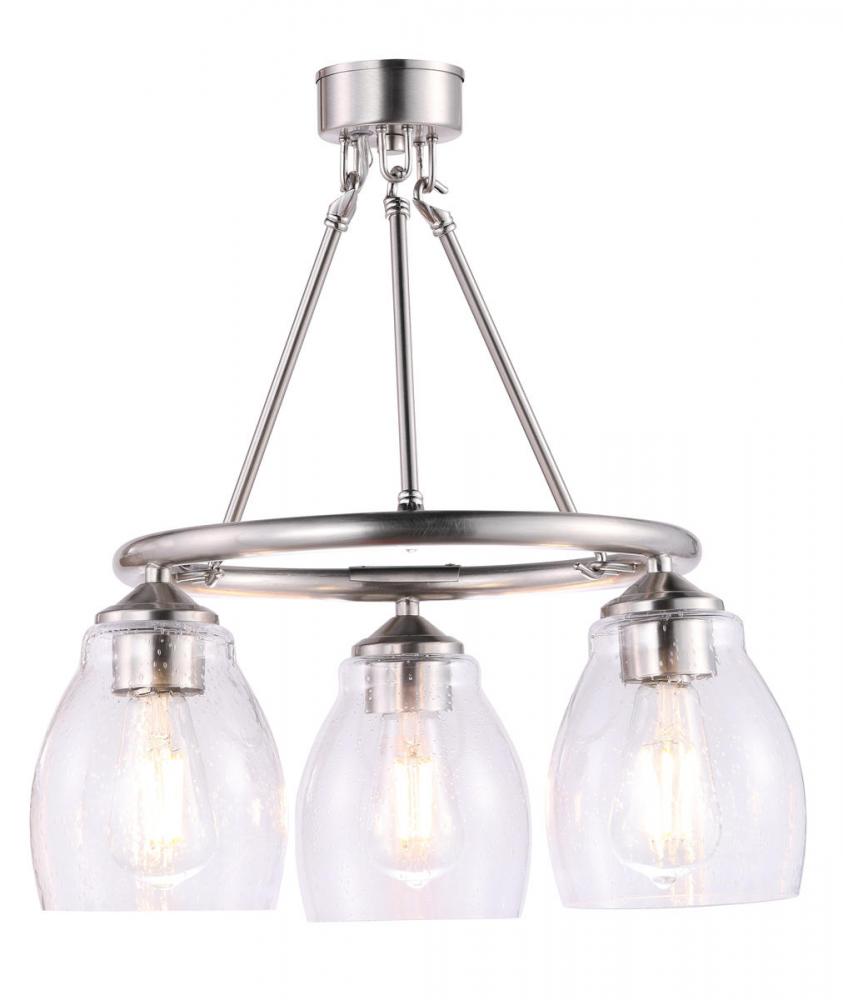 WINSLEY - 3 LIGHT CHANDELIER