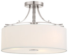Minka-Lavery 3307-84 - POLEIS - 3 LIGHT SEMI FLUSH