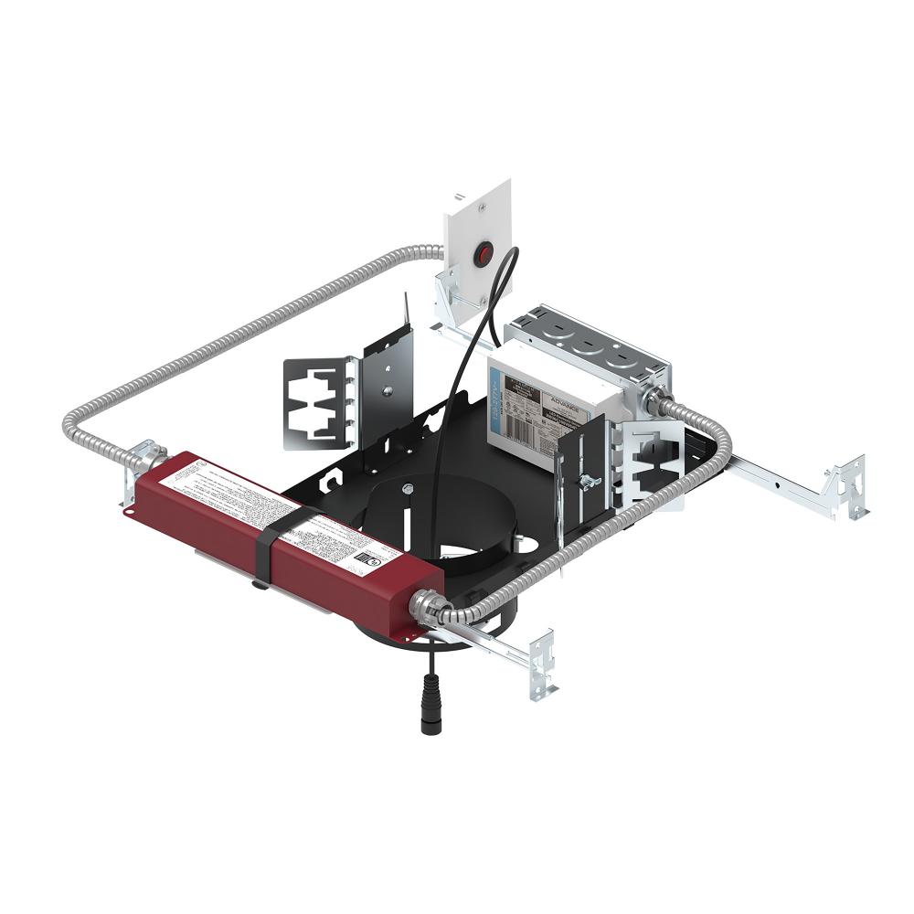 4&#34; Sapphire III Non-IC New Construction Housing w/ Remote Test Switch EM Driver, 46W / 4500lm,