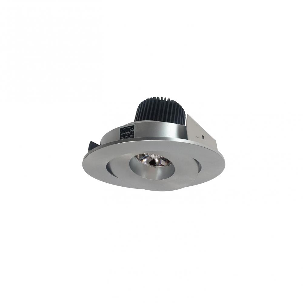4&#34; Iolite LED Round Adjustable Gimbal, 10-Degree Optic, 850lm / 12W, 2700K, Natural Metal Finish
