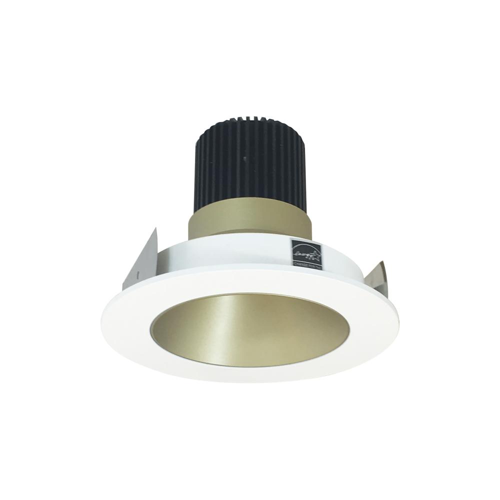4&#34; Iolite LED Round Reflector, 1000lm / 14W, 3000K, Champagne Haze Reflector / Matte Powder