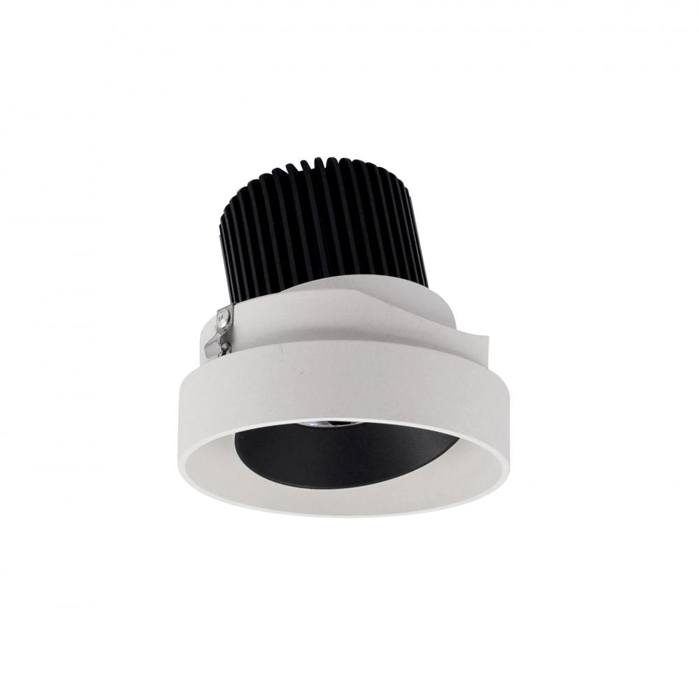 4&#34; Iolite LED Round Trimless Adjustable, 10-Degree Optic, 850lm / 12W, 3000K, Black Adjustable /