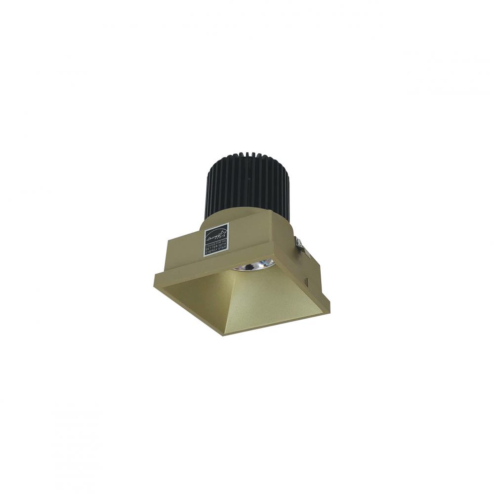 4&#34; Iolite LED Square Trimless Downlight, 10-Degree Optic, 850lm / 12W, 3500K, Champagne Haze