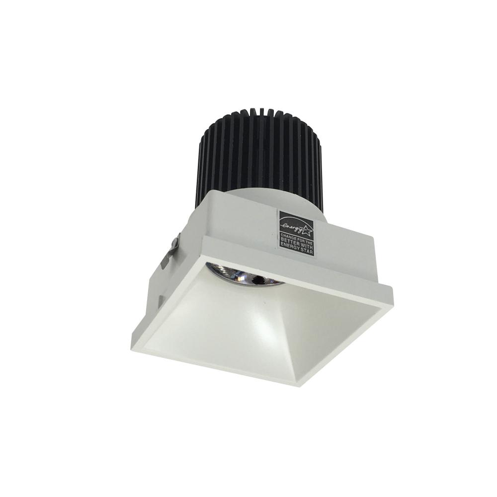 4&#34; Iolite LED Square Trimless Downlight, 10-Degree Optic, 850lm / 12W, 4000K, White Finish