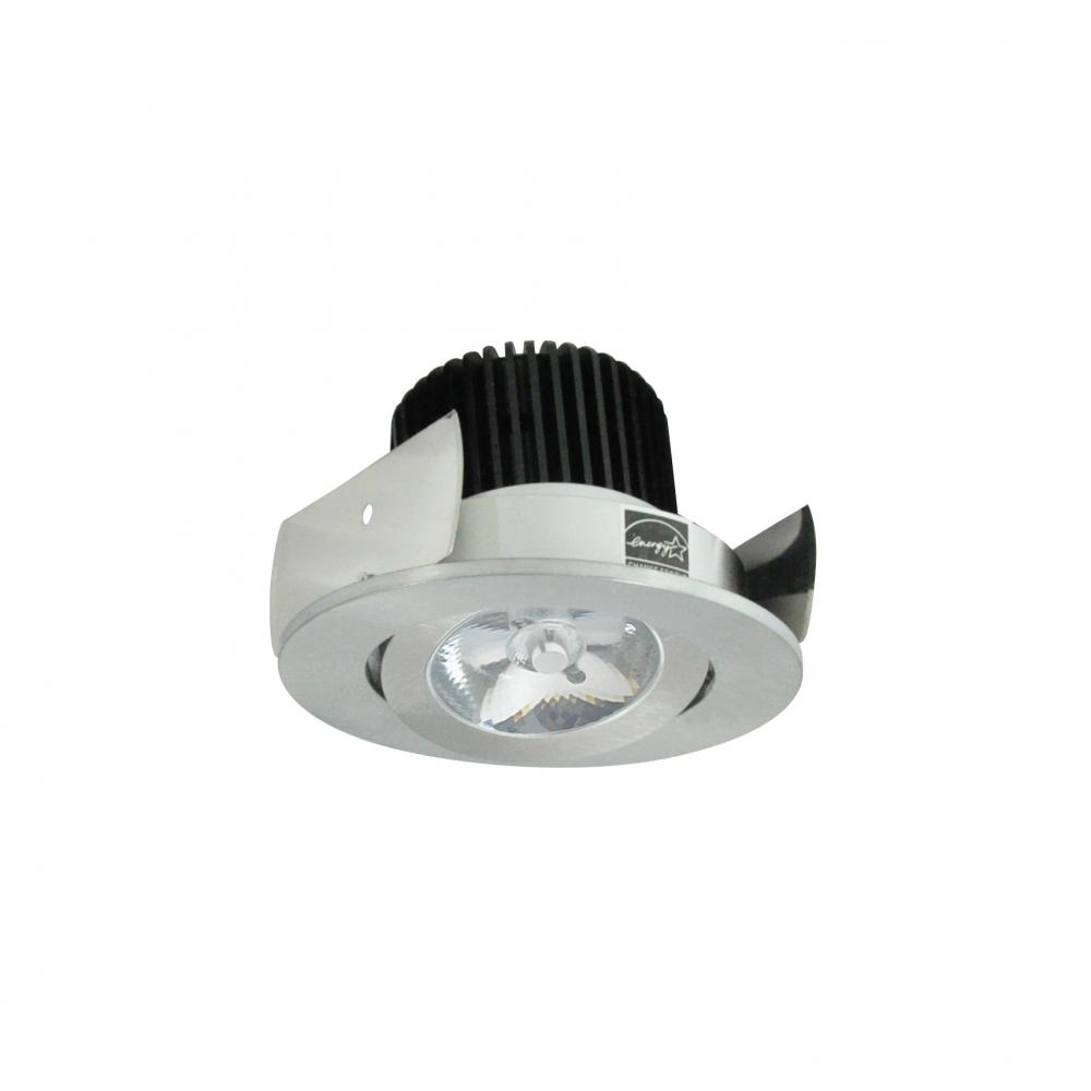 2&#34; Iolite LED Round Adjustable Gimbal, 10-Degree Optic, 850lm / 12W, 3500K, Natural Metal Finish