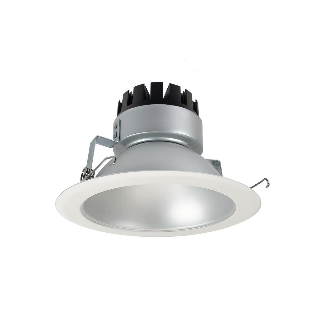 6&#34; Marquise III Round Open Reflector, 900lm, 3500K, Flood Optic, Haze Reflector/White Flange