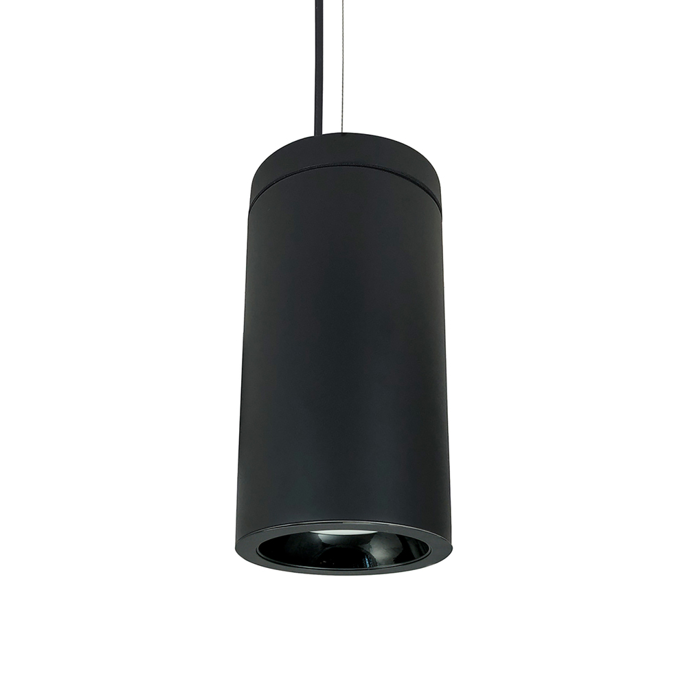 6&#34; Cobalt Cable Mount Cylinder, Black, 750L, 3500K, Black Reflector, 120V Triac/ELV/0-10V & 277V