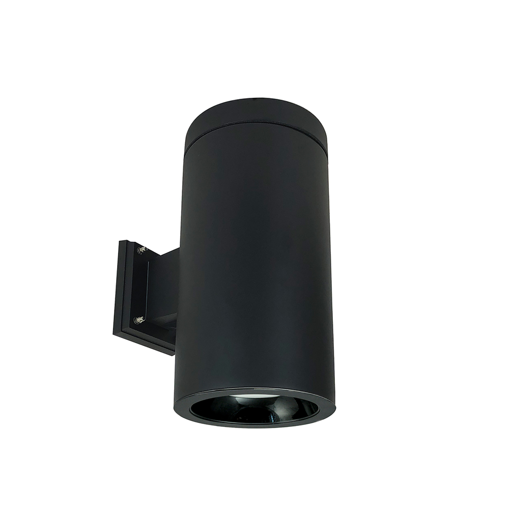 6&#34; Cobalt Wall Mount Cylinder, Black, 750L, 3500K, Black/Black Reflector, 120V Triac/ELV