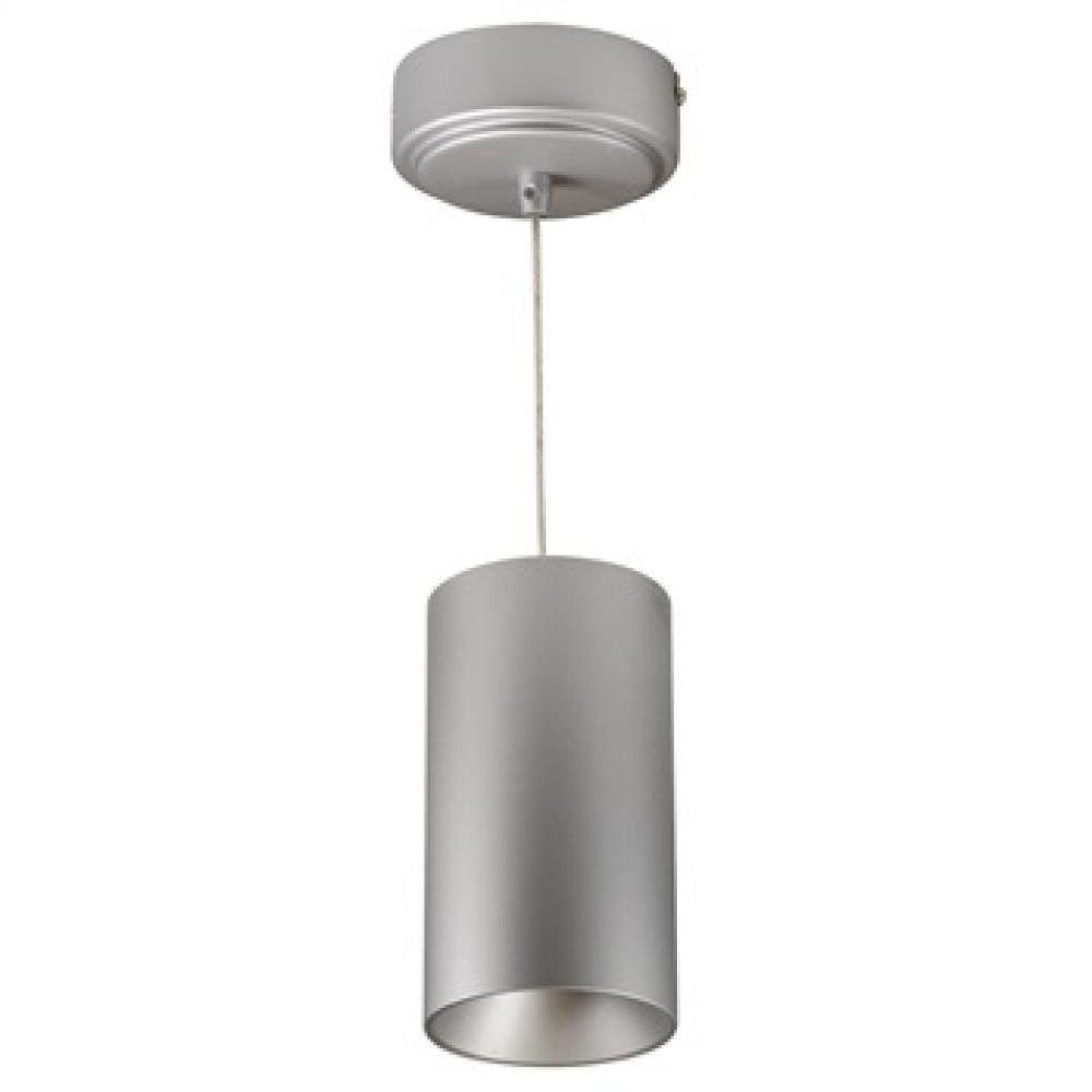 3&#34; iLENE Cable Mount Mini Cylinder, 1500lm, 30W, 4000K, Silver, 120V Triac/ELV/0-10V & 277V