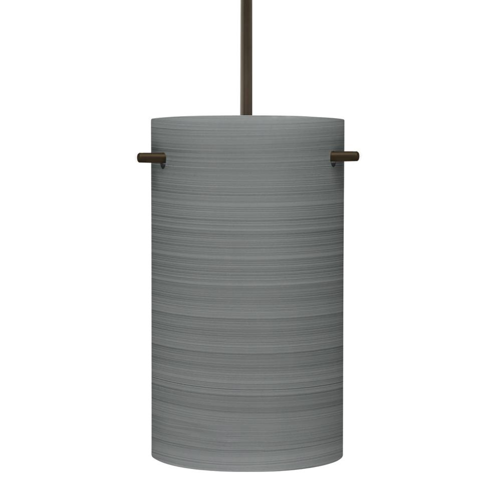 Besa Tamburo 5 Pendant, Titan, Bronze Finish, 1x11W LED