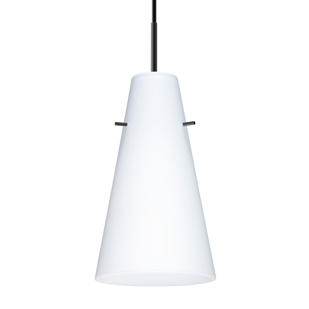 Besa Cierro Pendant Black Opal Matte 1x100W MAX E26 Base