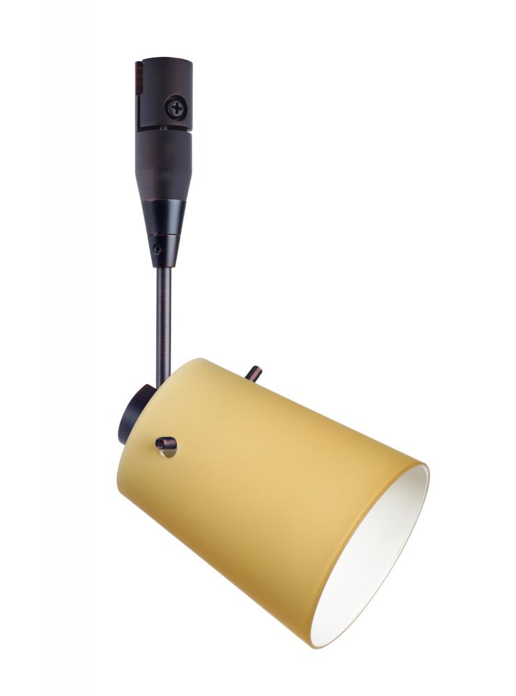 Besa Spotlight With 12&#34; Stem Tammi 3 Bronze Vanilla Matte 1x50W Halogen Mr16