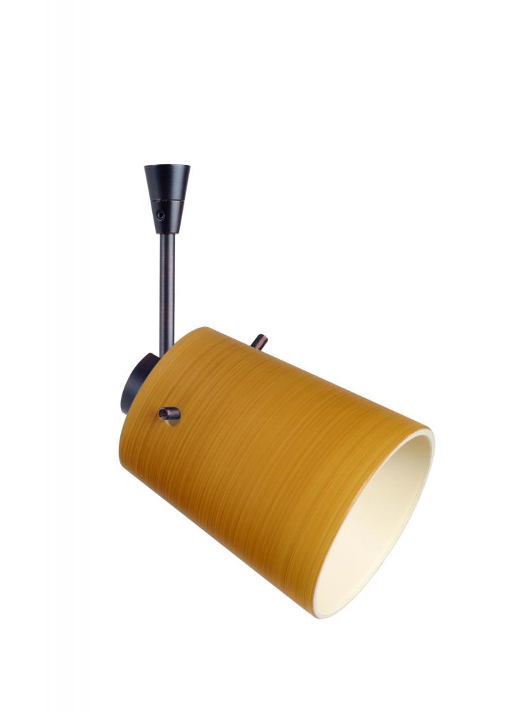 Besa Spotlight With 12&#34; Stem Tammi 3 Bronze Oak 1x50W Halogen Mr16