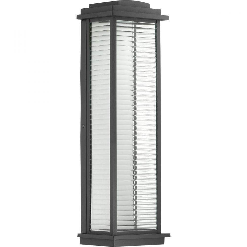 Northampton LED Collection One-LightMed LED Wall Lantern, Black Finish