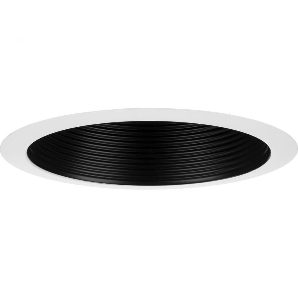 6&#34; Black Recessed Step Baffle Trim for 6&#34; Housing (P806N series)