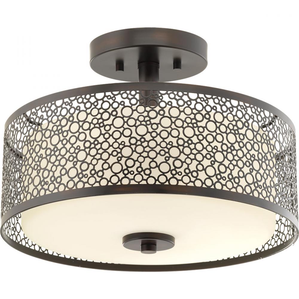 Mingle LED Collection 14&#34; Semi-Flush Mount