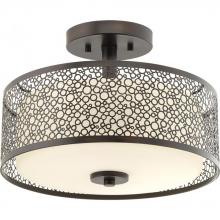 Progress P2320-2030K9 - Mingle LED Collection 14" Semi-Flush Mount