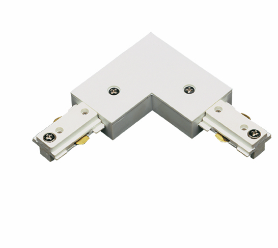 0.8&#34; Height L Connector in White