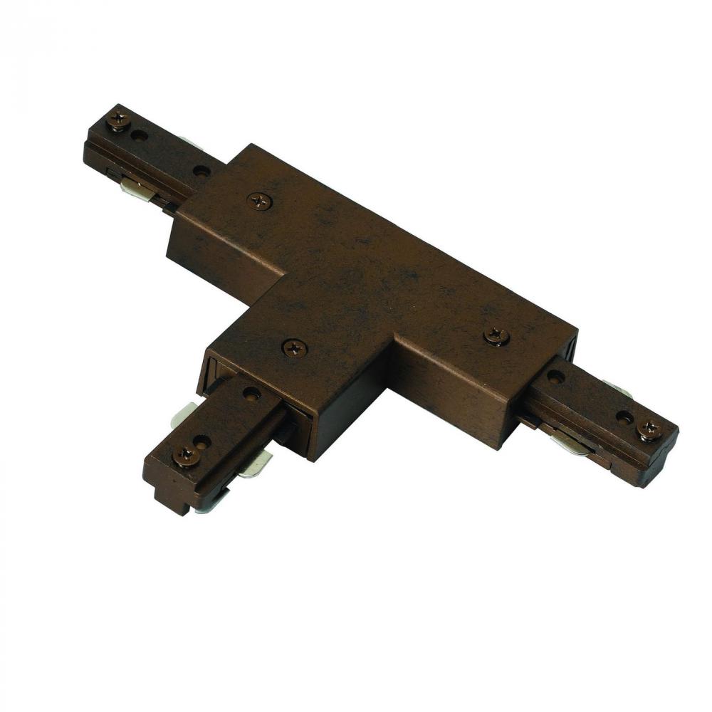 0.8&#34; Height T Connector with Right Polarity in Rust