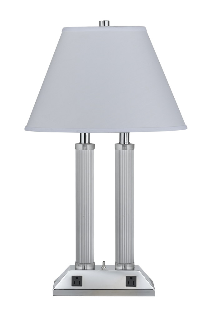 27&#34; Height Metal Desk Lamp in Chrome