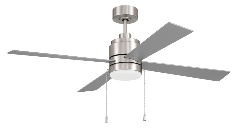 52&#34; Ceiling Fan w/ 4 Blades & LED Light kit