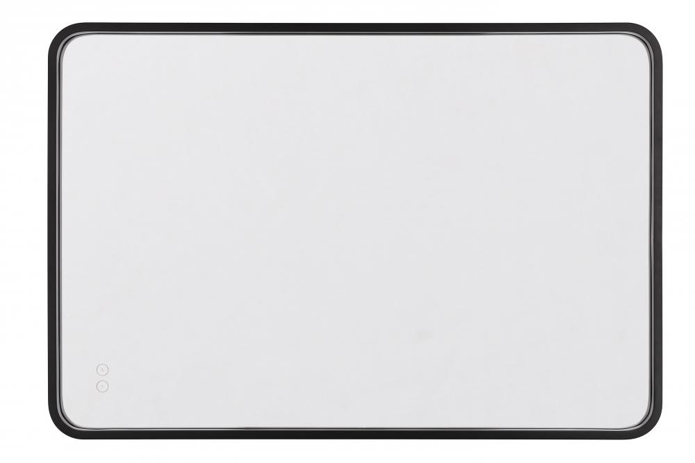24&#34; x 36&#34; Rounded Corner Rectangular LED Mirror with defogger
