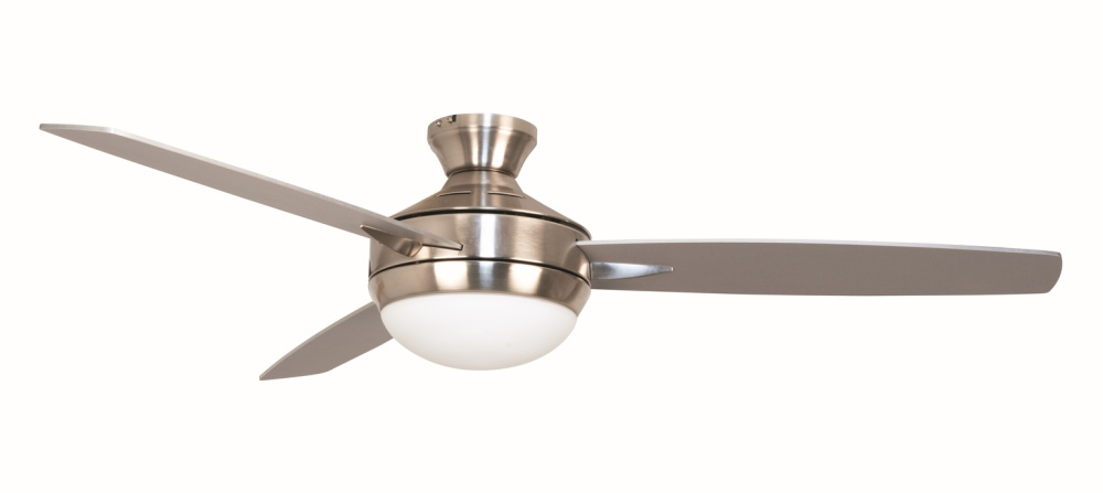 52&#34; Targas in Brushed Polished Nickel w/ Brushed Nickel Blades