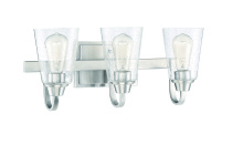 Craftmade 41903-BNK-CS - 3 Light Vanity