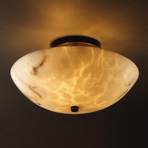 14&#34; Round Semi-Flush Bowl