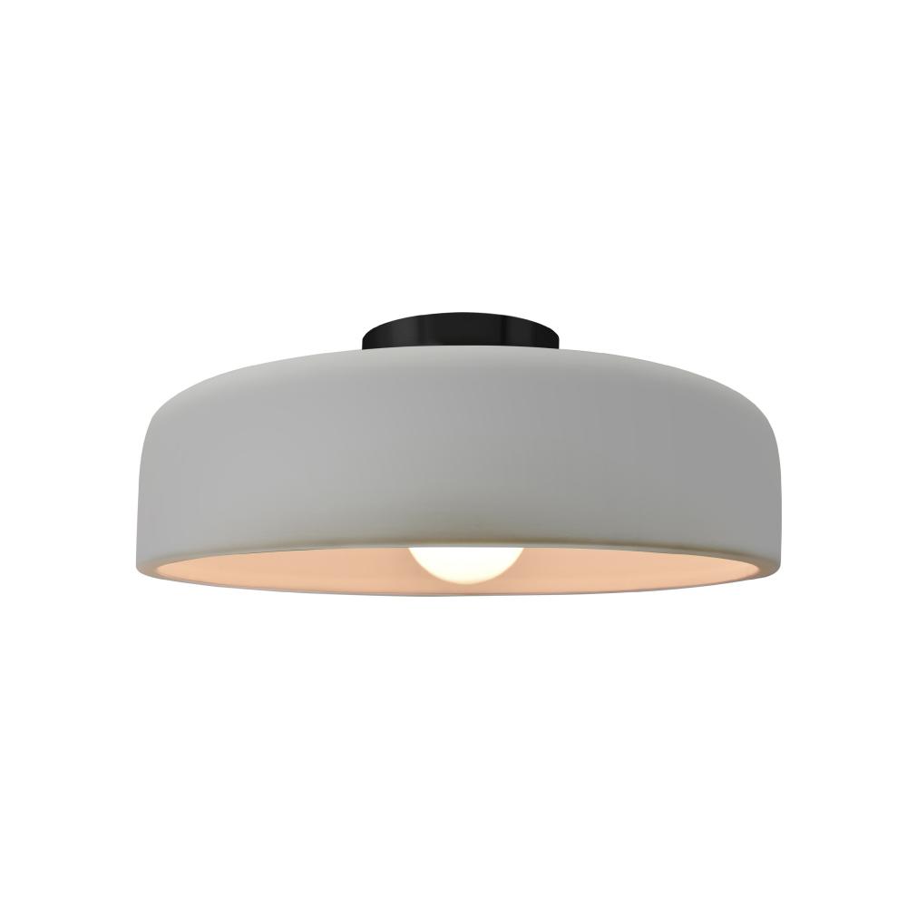 Medium Spire Semi-Flush