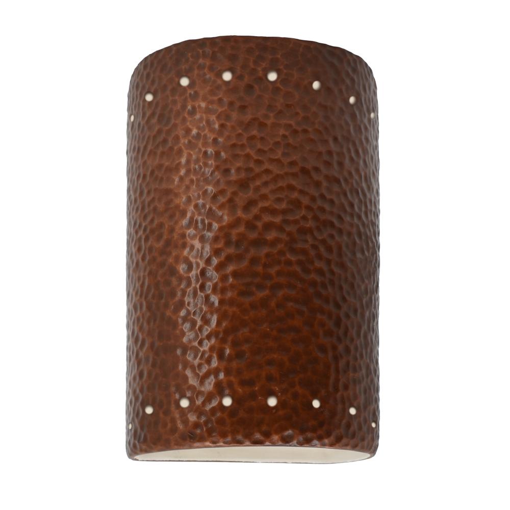 Small Cylinder w/ Perfs - Closed Top (Outdoor)