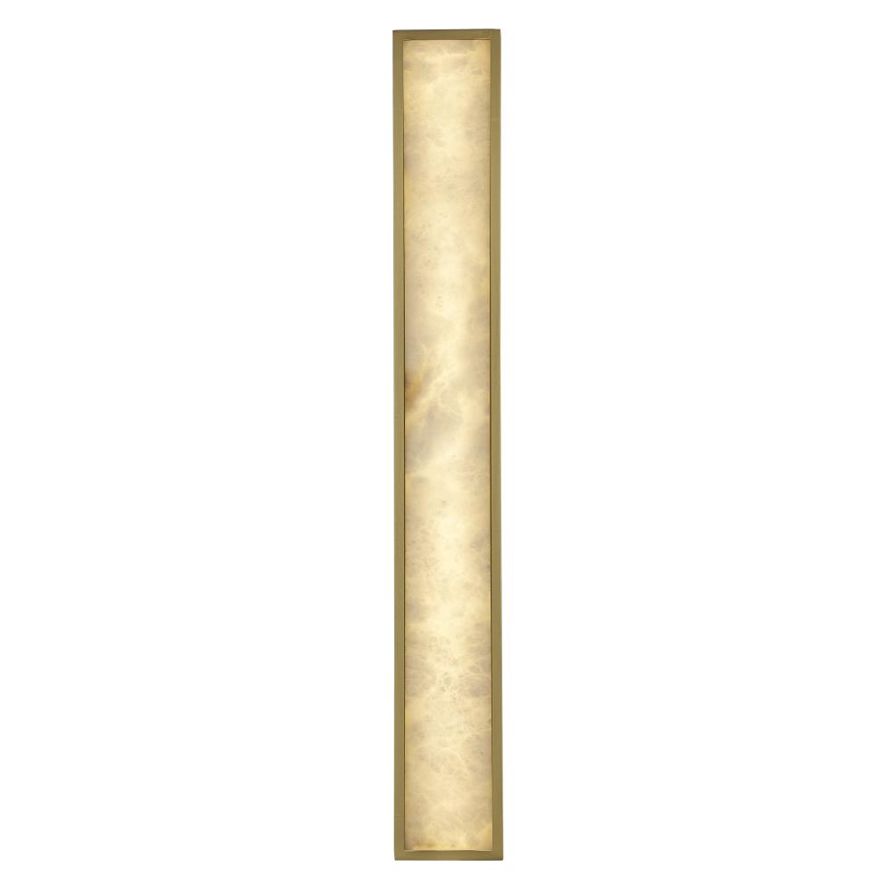 36&#34; ALABASTER SQUARE SCONCE-AG