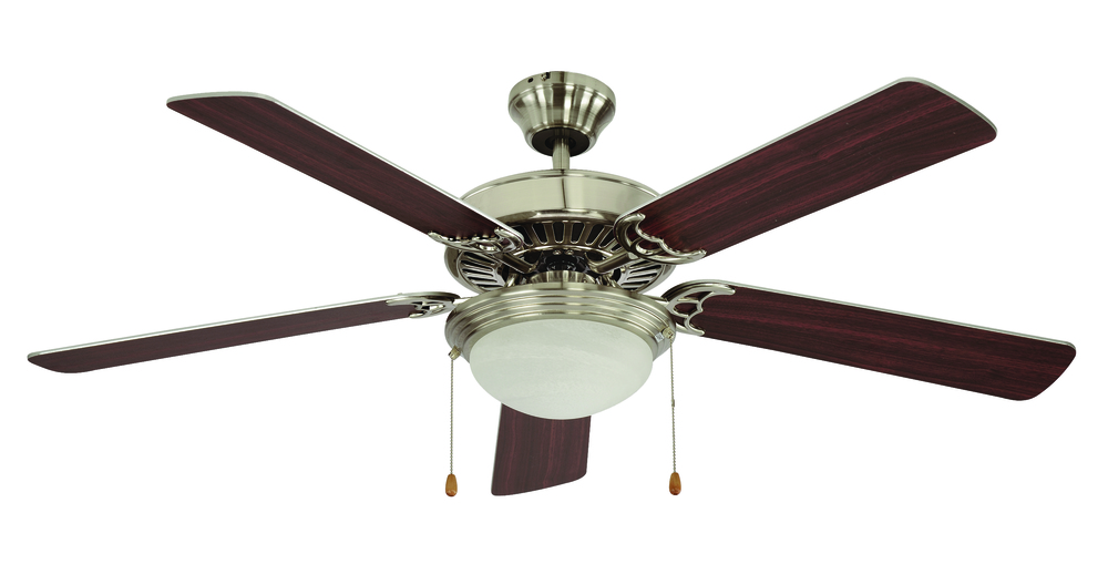 1LT FAN- W/LIGHT KIT E26-BN-1/2&#34; ROD