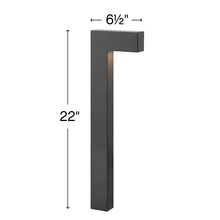 Hinkley Merchant 1518SK-LL - 12V Large LED Path Light