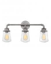 Hinkley Merchant 5033BN - Medium Three Light Vanity