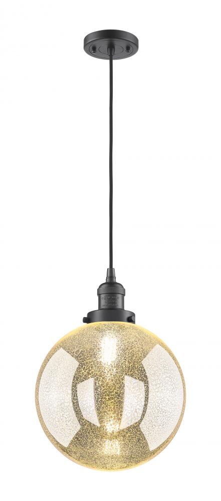 Beacon - 1 Light - 10 inch - Oil Rubbed Bronze - Cord hung - Mini Pendant