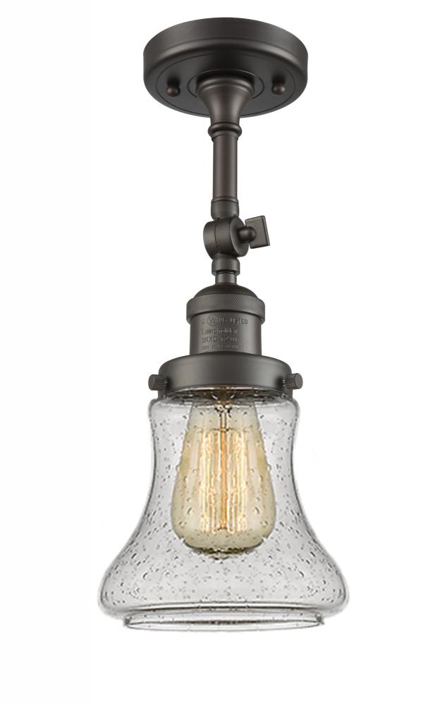 Bellmont - 1 Light - 6 inch - Oil Rubbed Bronze - Adjustable Semi-Flush Mount