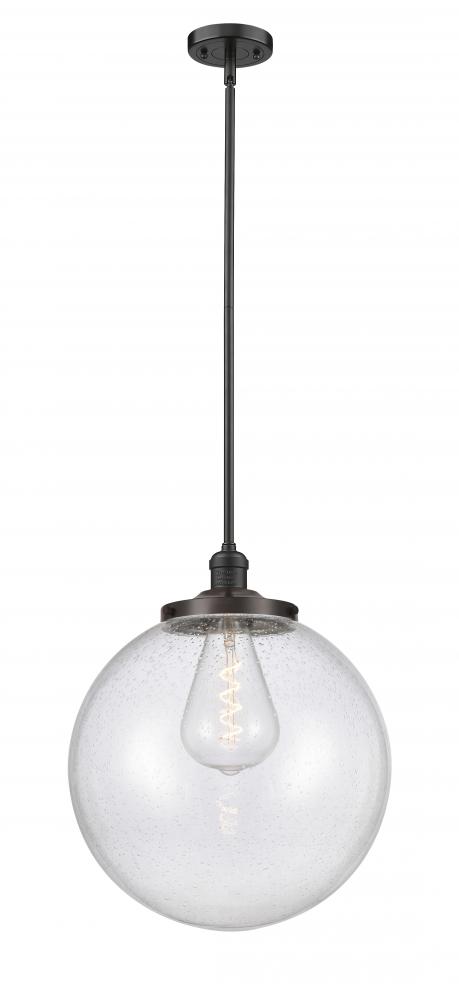 Beacon - 1 Light - 16 inch - Oil Rubbed Bronze - Stem Hung - Pendant