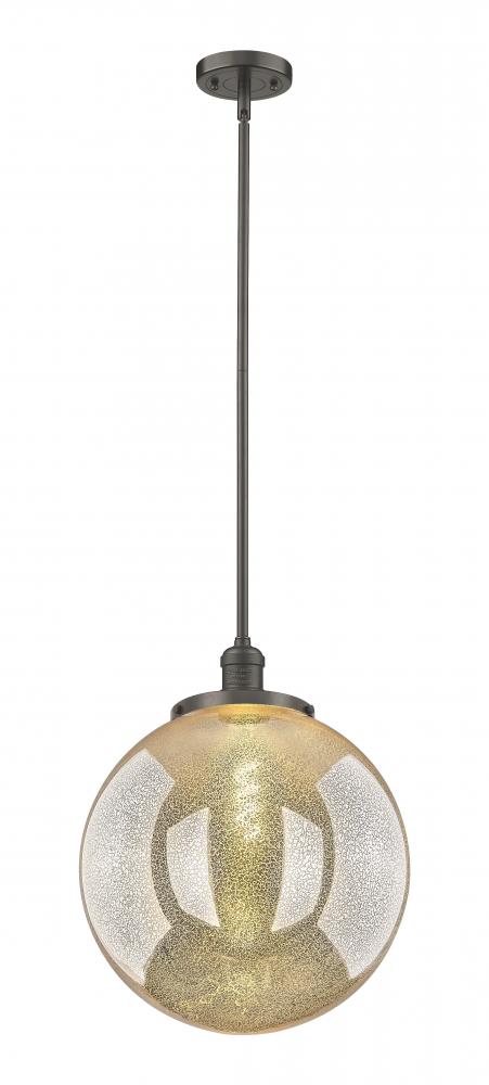 Beacon - 1 Light - 16 inch - Oil Rubbed Bronze - Stem Hung - Pendant