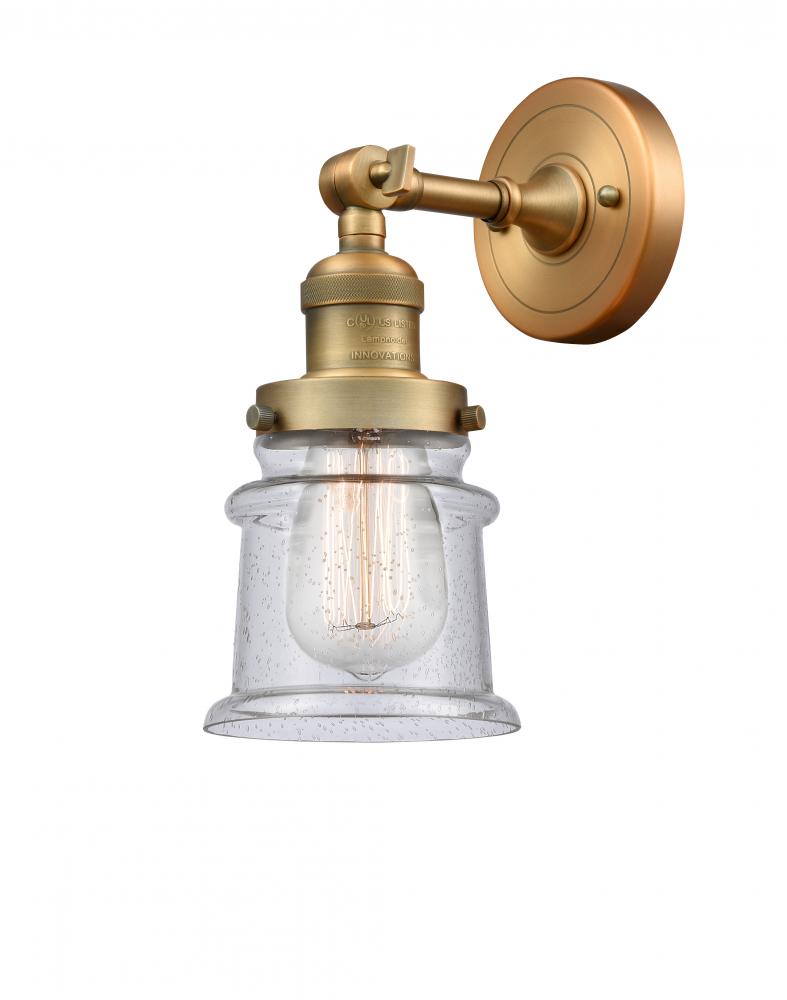 Canton - 1 Light - 5 inch - Brushed Brass - Adjustable Sconce
