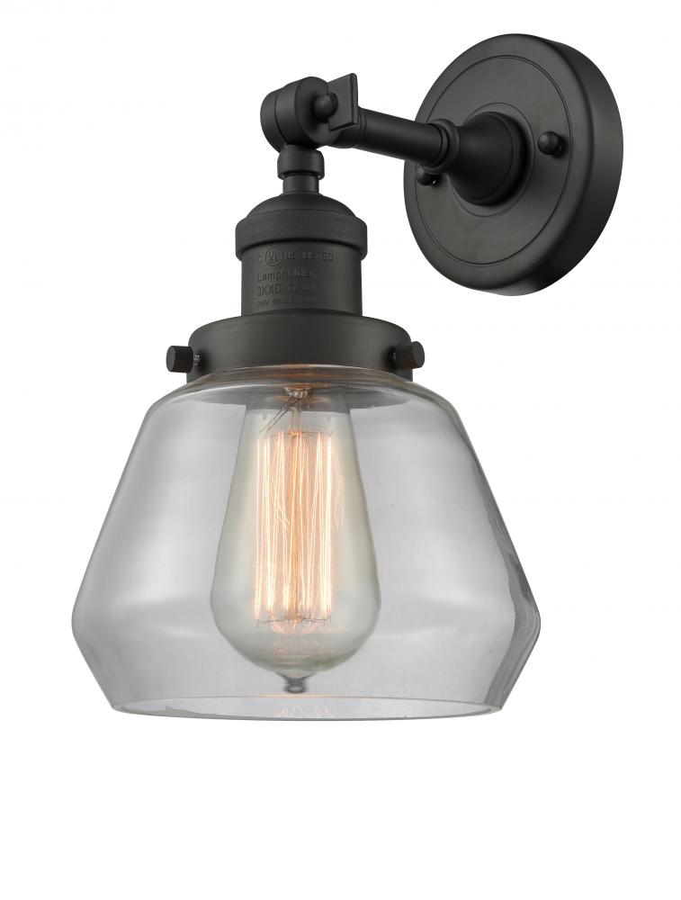 Fulton - 1 Light - 7 inch - Oil Rubbed Bronze - Adjustable Sconce