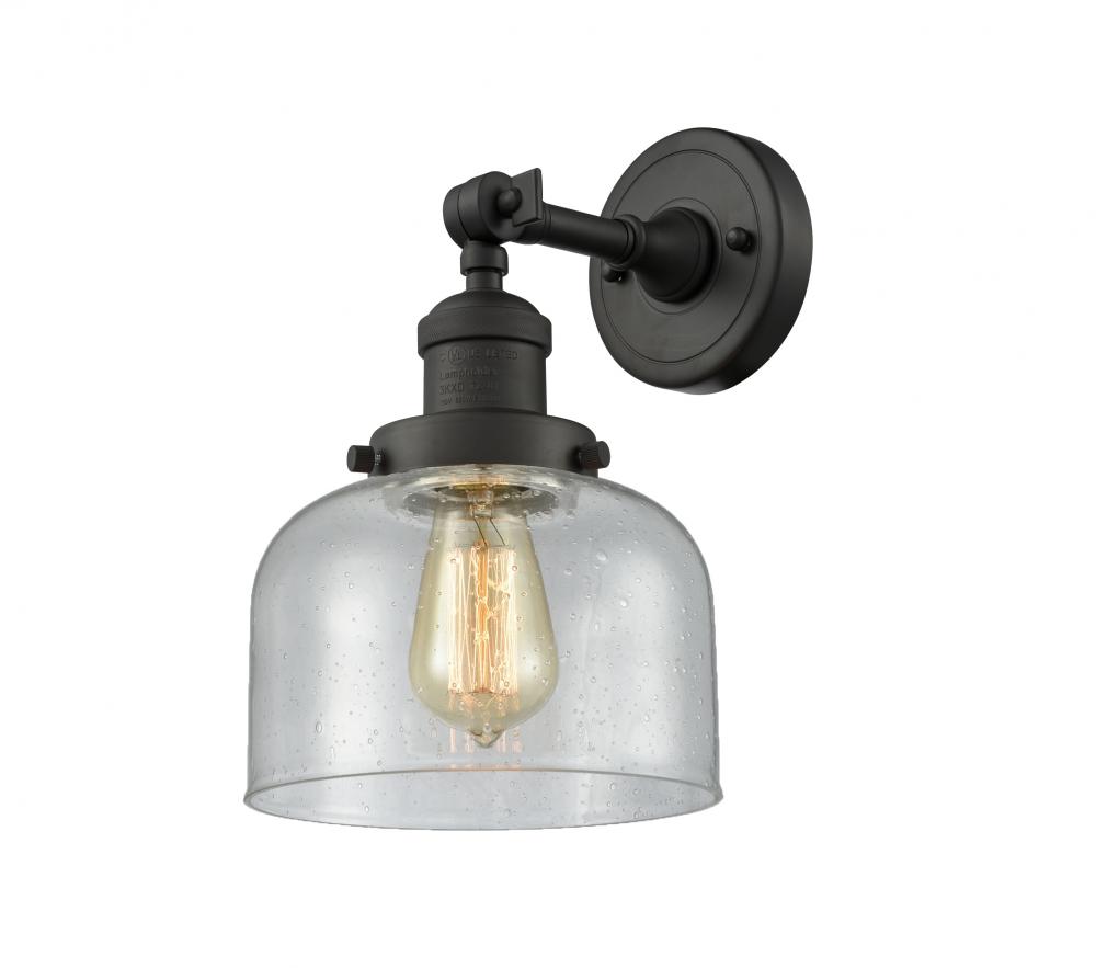 Bell - 1 Light - 8 inch - Oil Rubbed Bronze - Adjustable Sconce