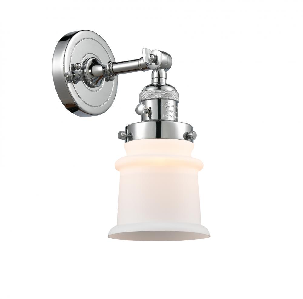 Canton - 1 Light - 5 inch - Polished Chrome - Adjustable Sconce
