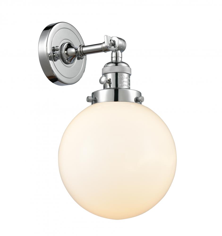 Beacon - 1 Light - 8 inch - Polished Chrome - Adjustable Sconce