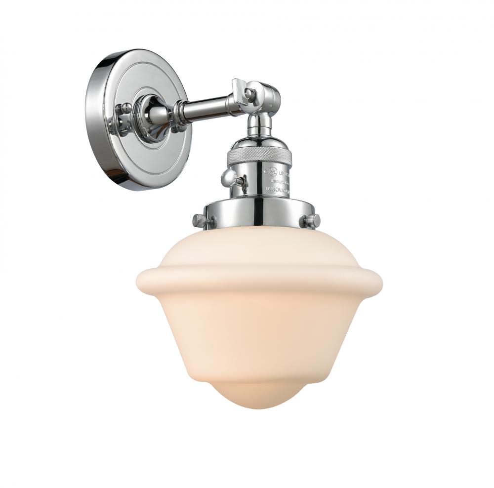 Oxford - 1 Light - 8 inch - Polished Chrome - Adjustable Sconce