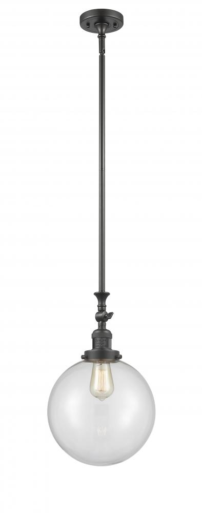 Beacon - 1 Light - 10 inch - Oil Rubbed Bronze - Stem Hung - Adjustable Mini Pendant