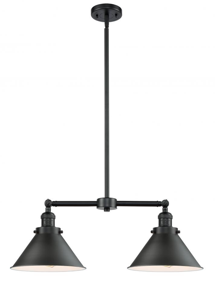 Briarcliff - 2 Light - 21 inch - Oil Rubbed Bronze - Stem Hung - Adjustable Island Light