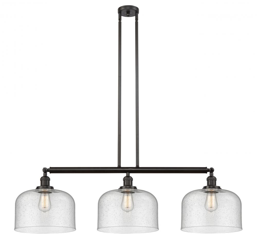 Bell - 3 Light - 42 inch - Oil Rubbed Bronze - Stem Hung - Adjustable Island Light